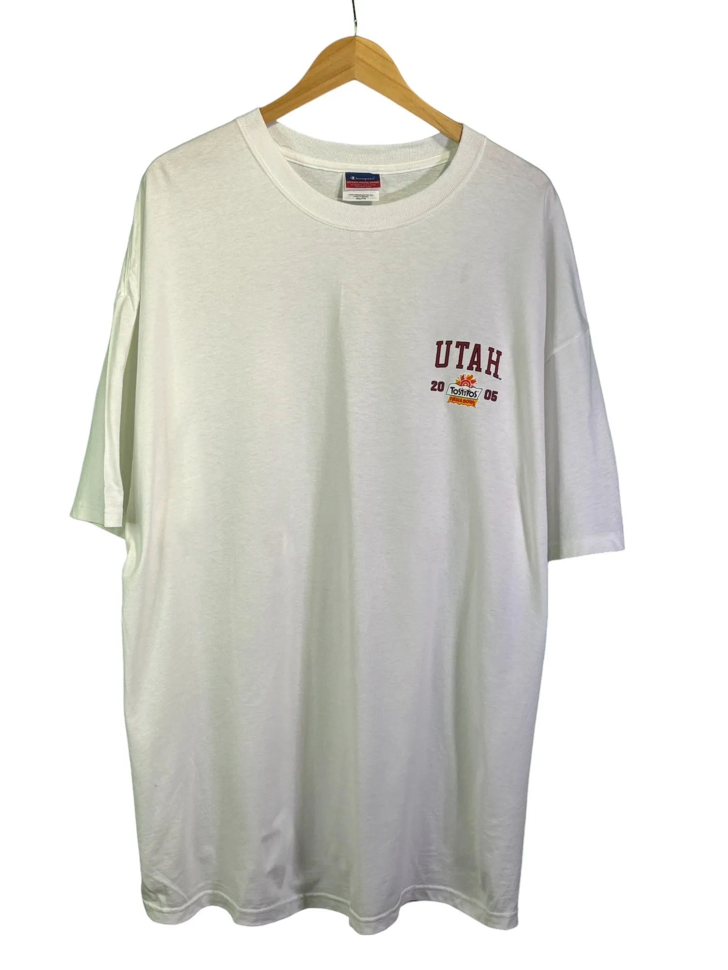 2005 Champion Utah Fiesta Bowl NCAA Graphic Tee Size XXL