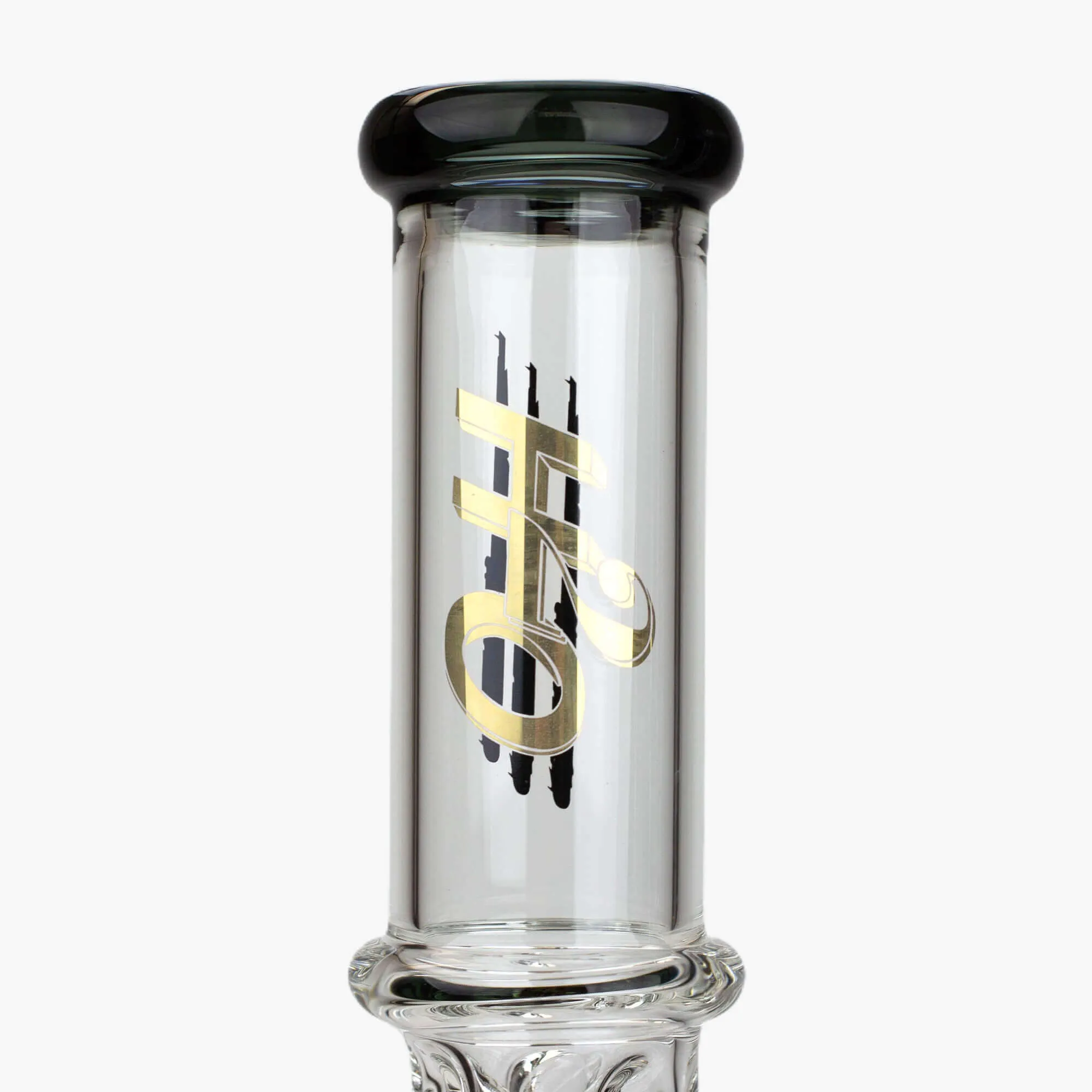 21" H2O Dual Percolator Glass Water Bong