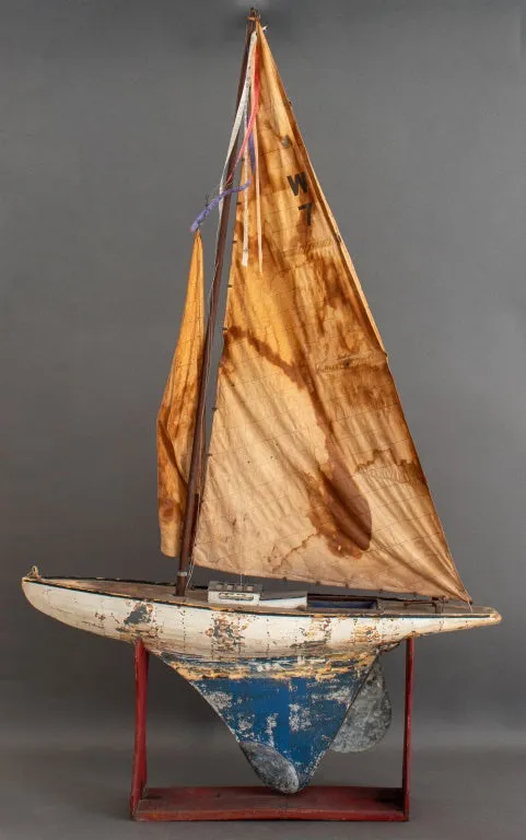 American Wooden Boat Model, 20th C