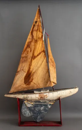 American Wooden Boat Model, 20th C