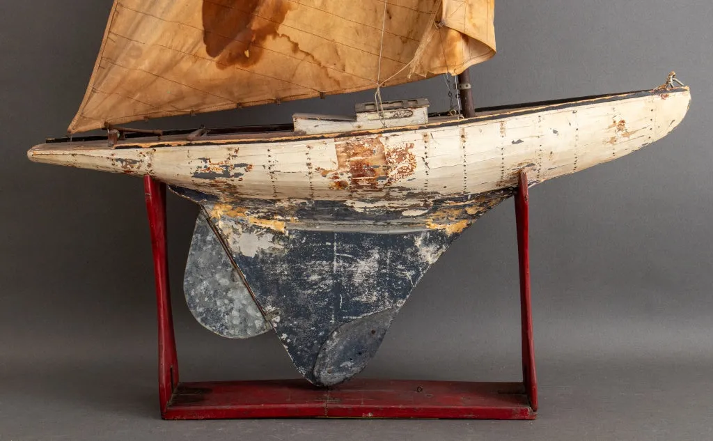 American Wooden Boat Model, 20th C