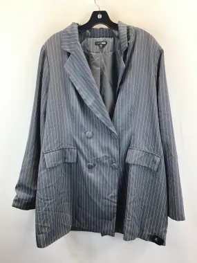 Blazer By Fashion Nova In Striped Pattern, Size: 2x