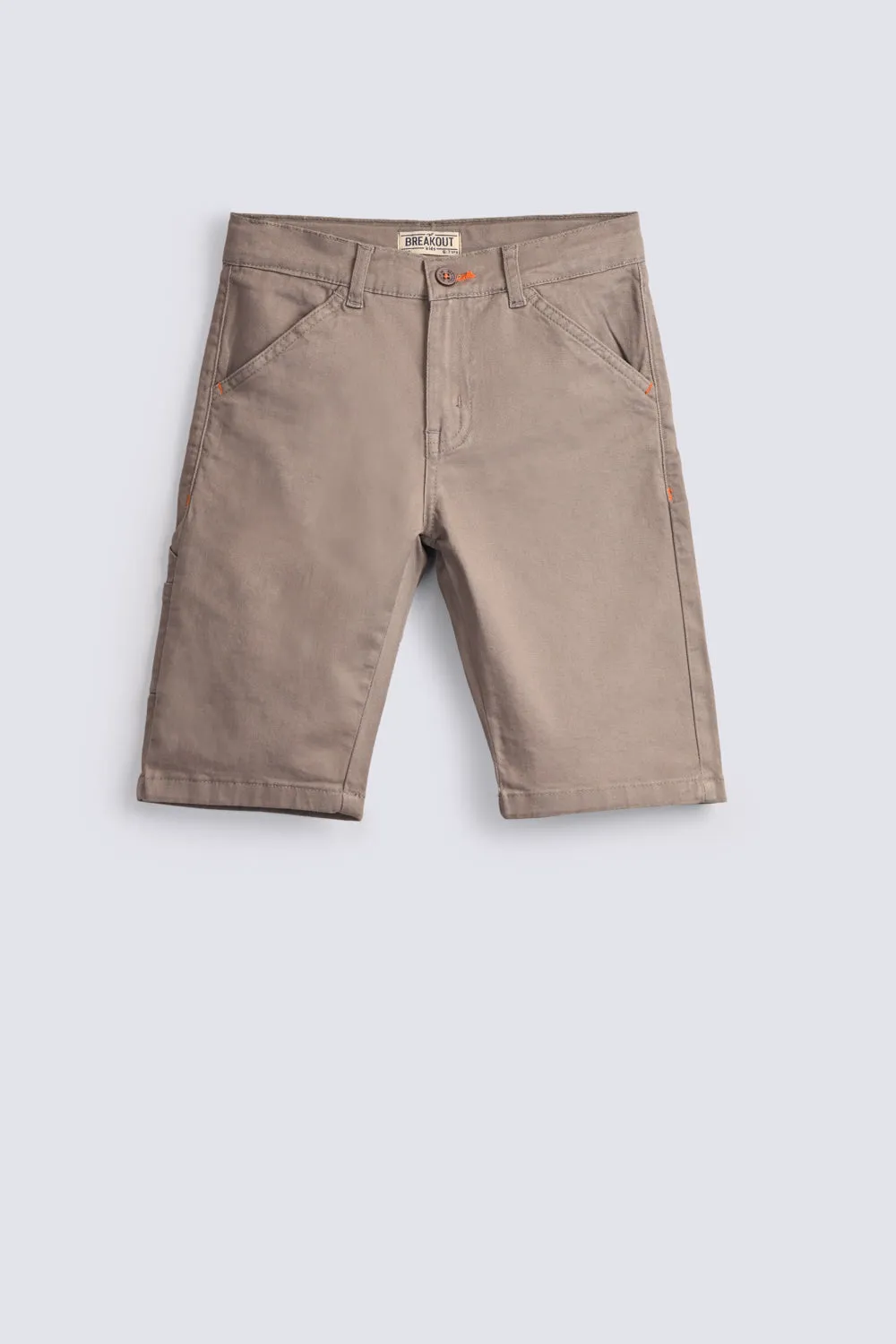 BOYS FASHION POCKET TWILL SHORTS