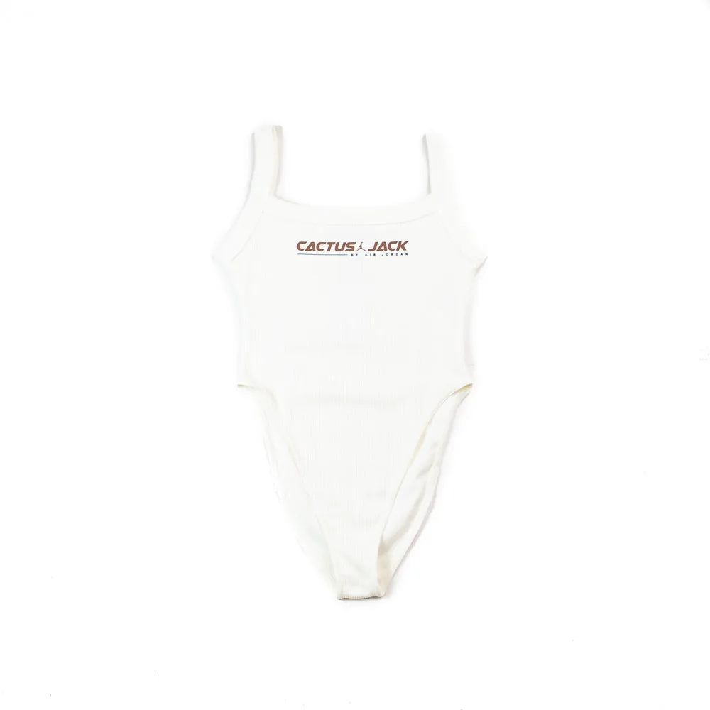 Cactus Jack Onesie in Summit White - Comfy and Stylish Baby Bodysuit