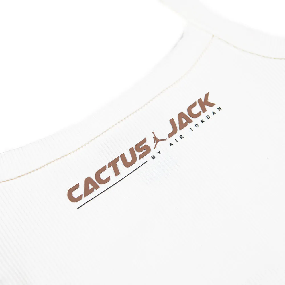 Cactus Jack Onesie in Summit White - Comfy and Stylish Baby Bodysuit