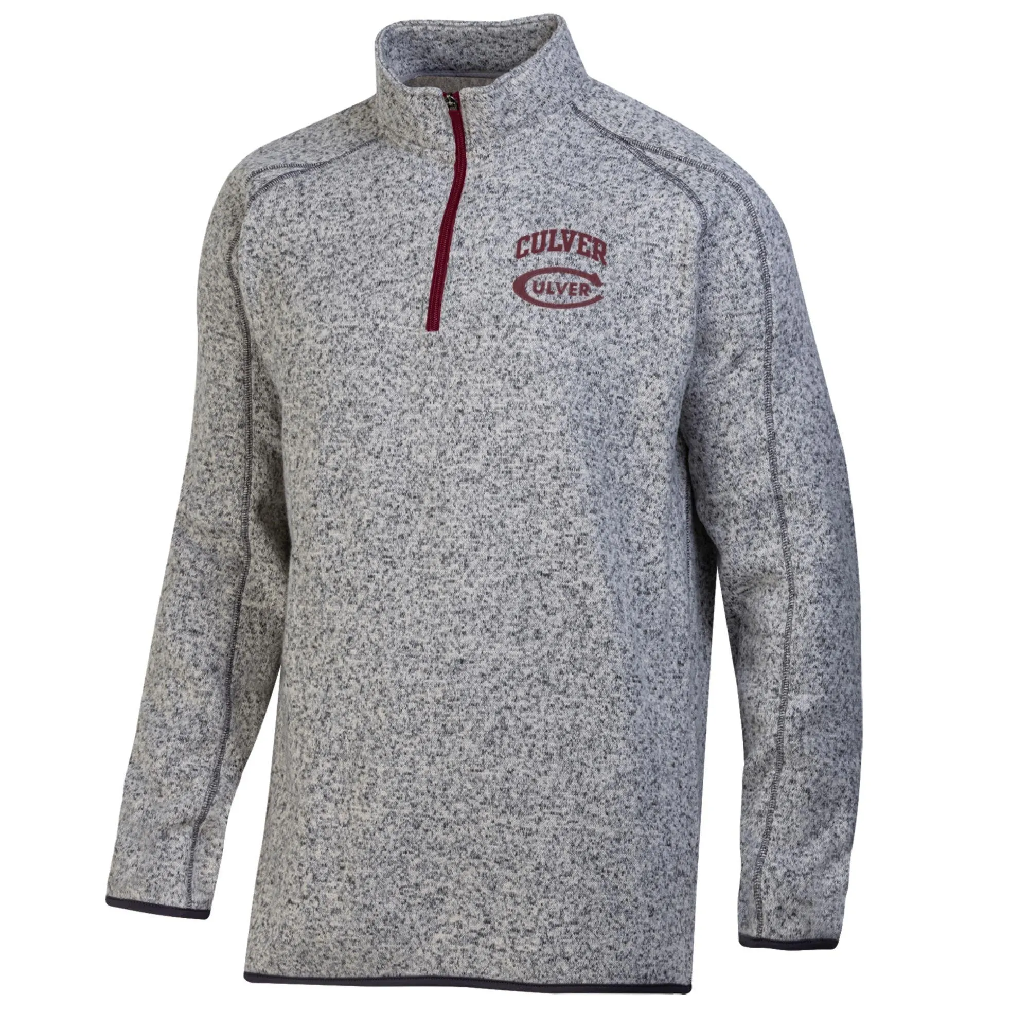 Champion Men's Arctic Sweater Fleece 1/4 Zip - Frosted Granite Oatmeal