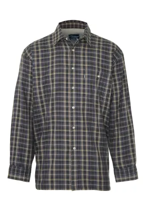 Champion Mens Sherborne Fleece Lined Shirt-GREEN