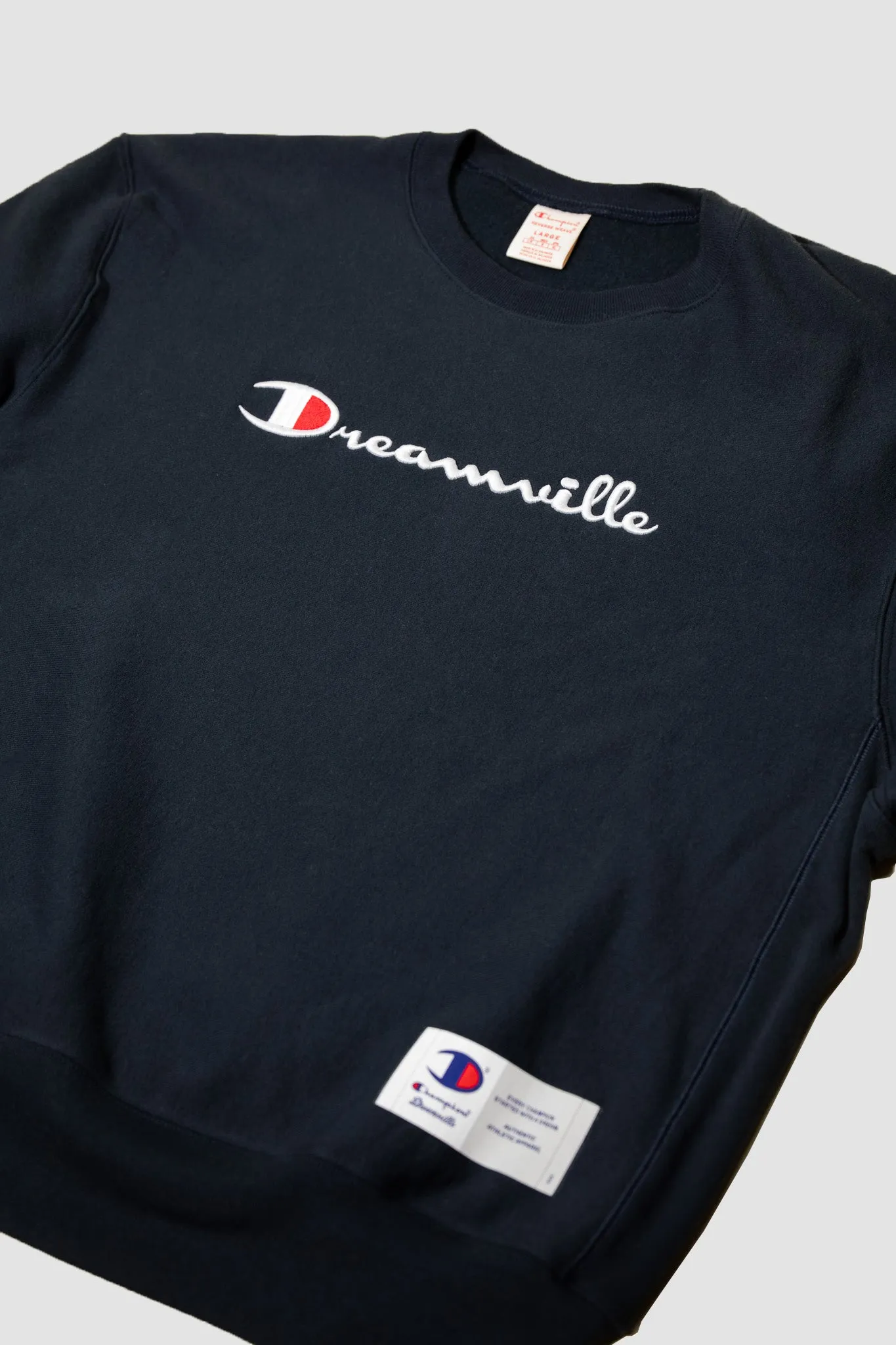 Black Champion X Dreamville Crew - Optimal E-commerce Product Title