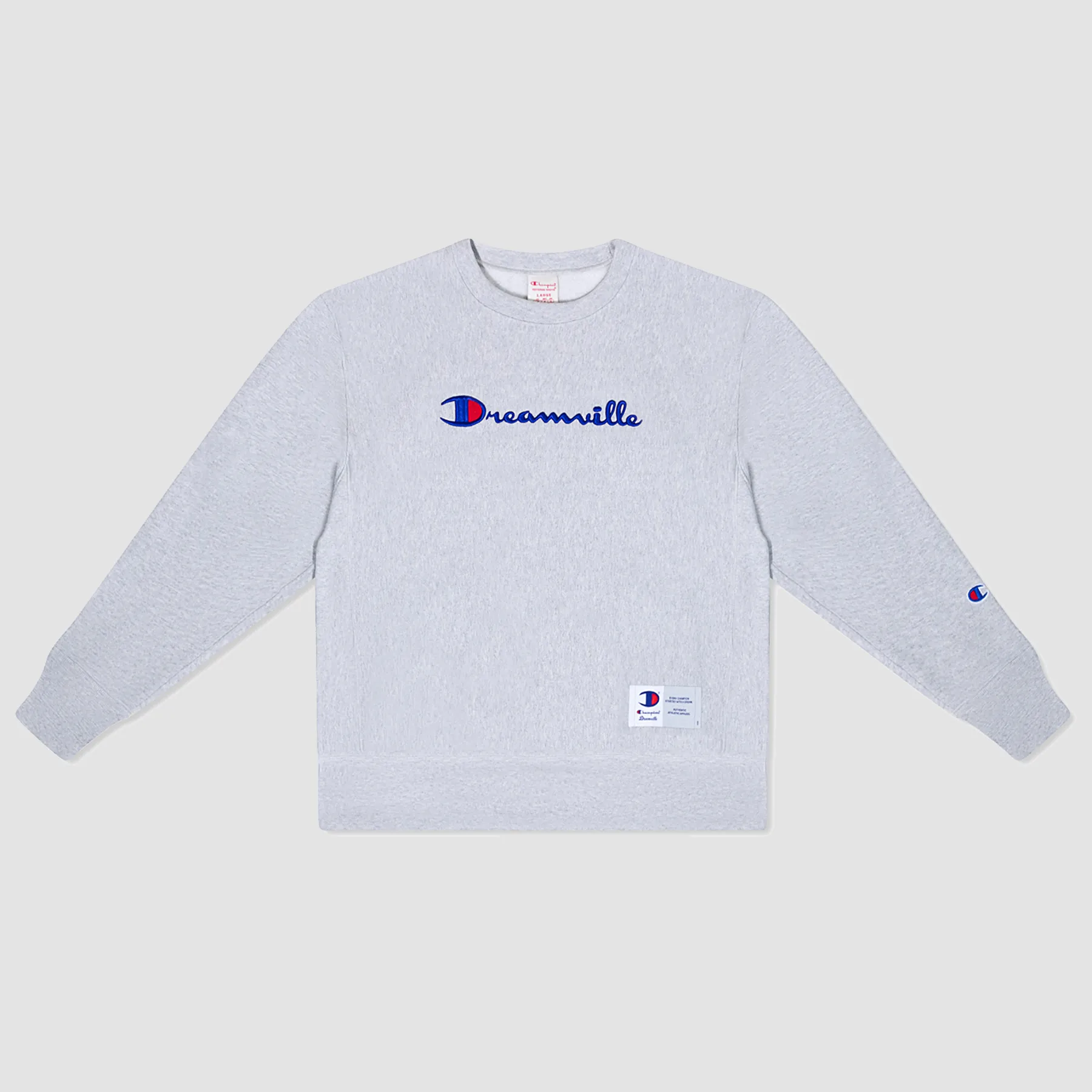 Champion X Dreamville Crew - Premium Oatmeal Graphic Sweatshirt