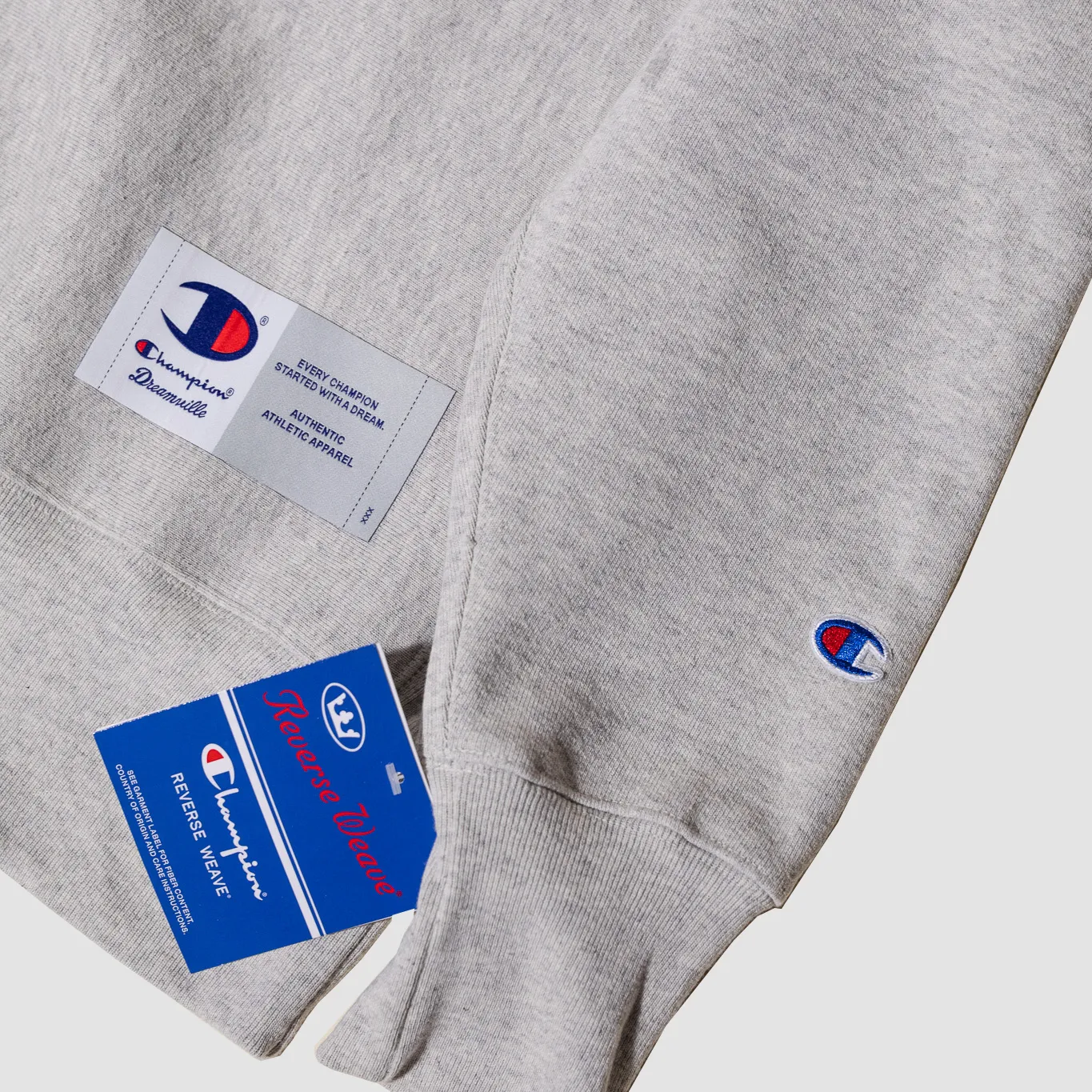 Champion X Dreamville Crew - Premium Oatmeal Graphic Sweatshirt