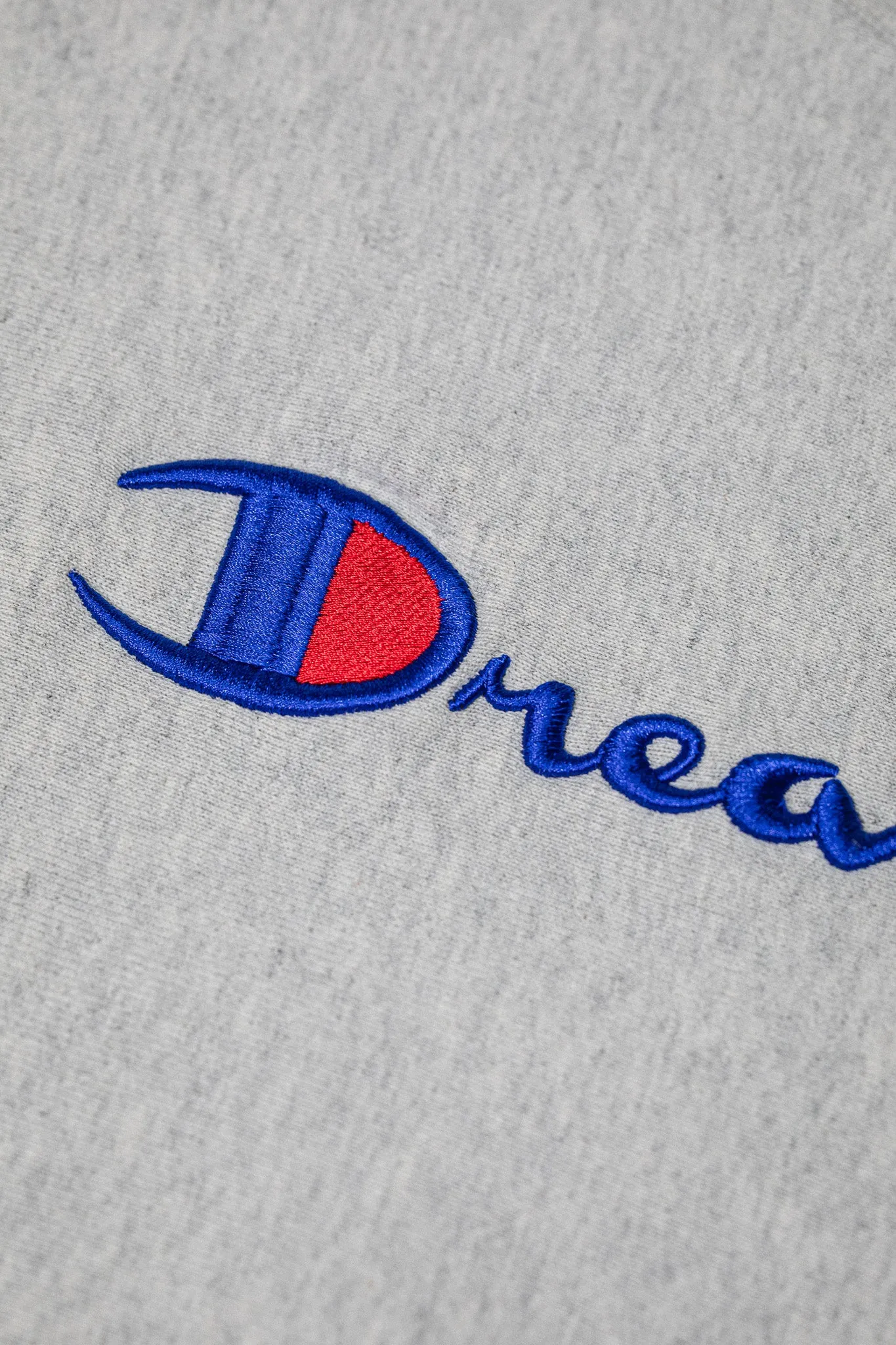 Champion X Dreamville Crew - Premium Oatmeal Graphic Sweatshirt