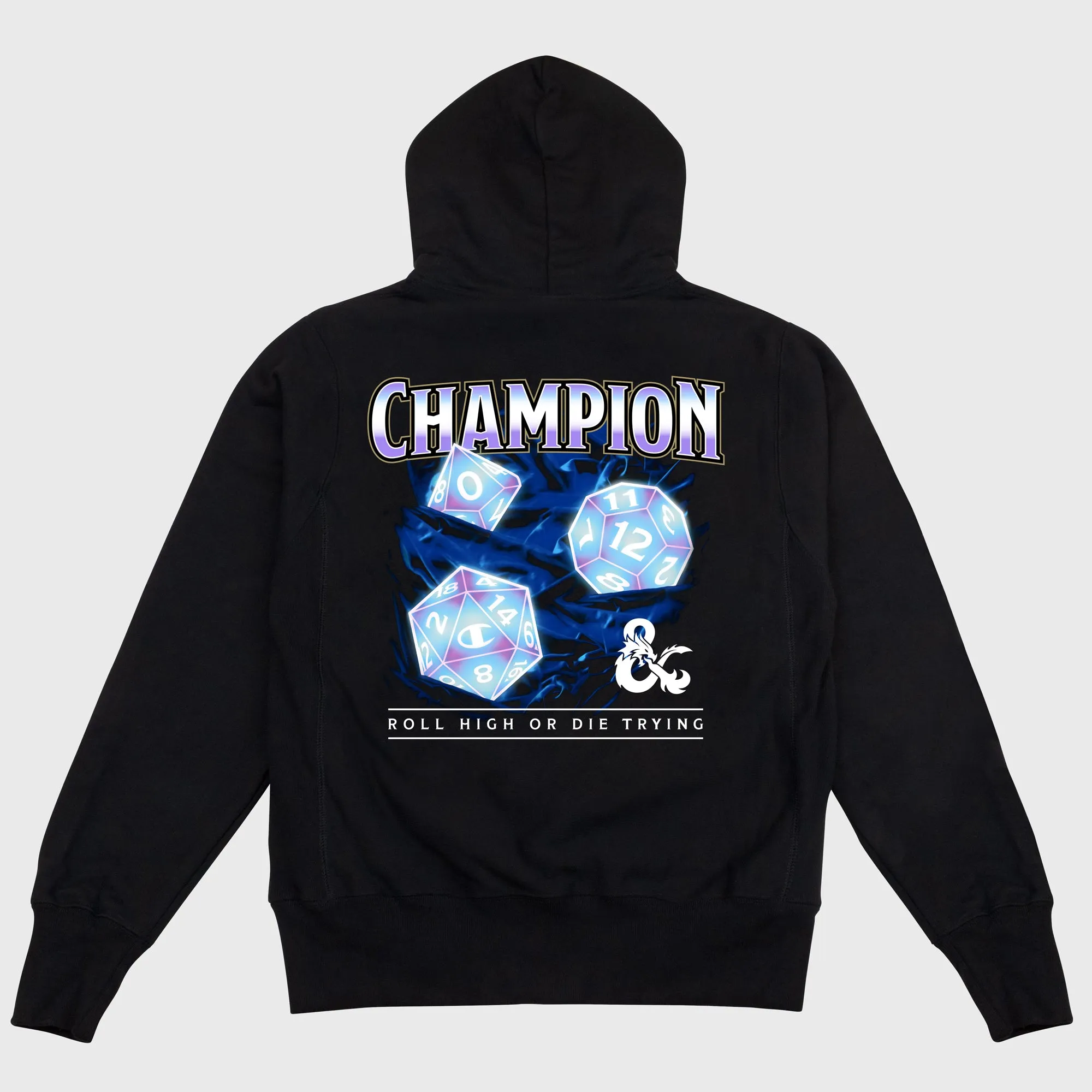 Dungeons & Dragons x Champion - Roll High or Die Trying Hoodie