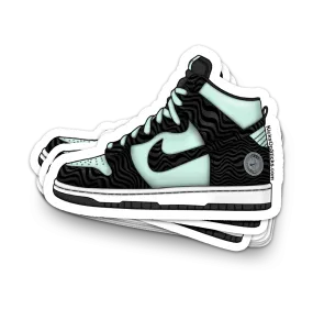 Dunk High "All Star '21" Sneaker Sticker