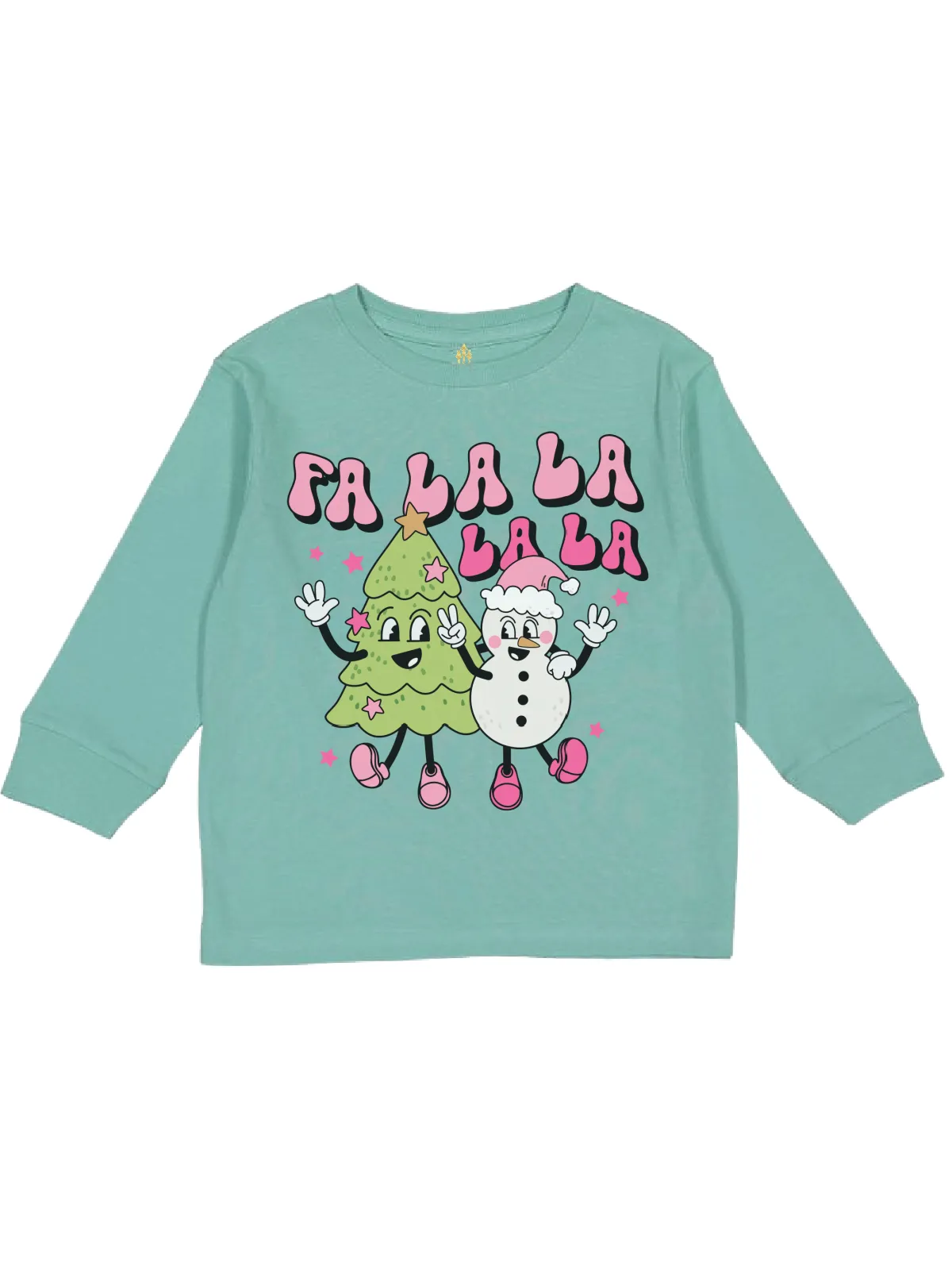 Fa La La La Kids Christmas Shirt