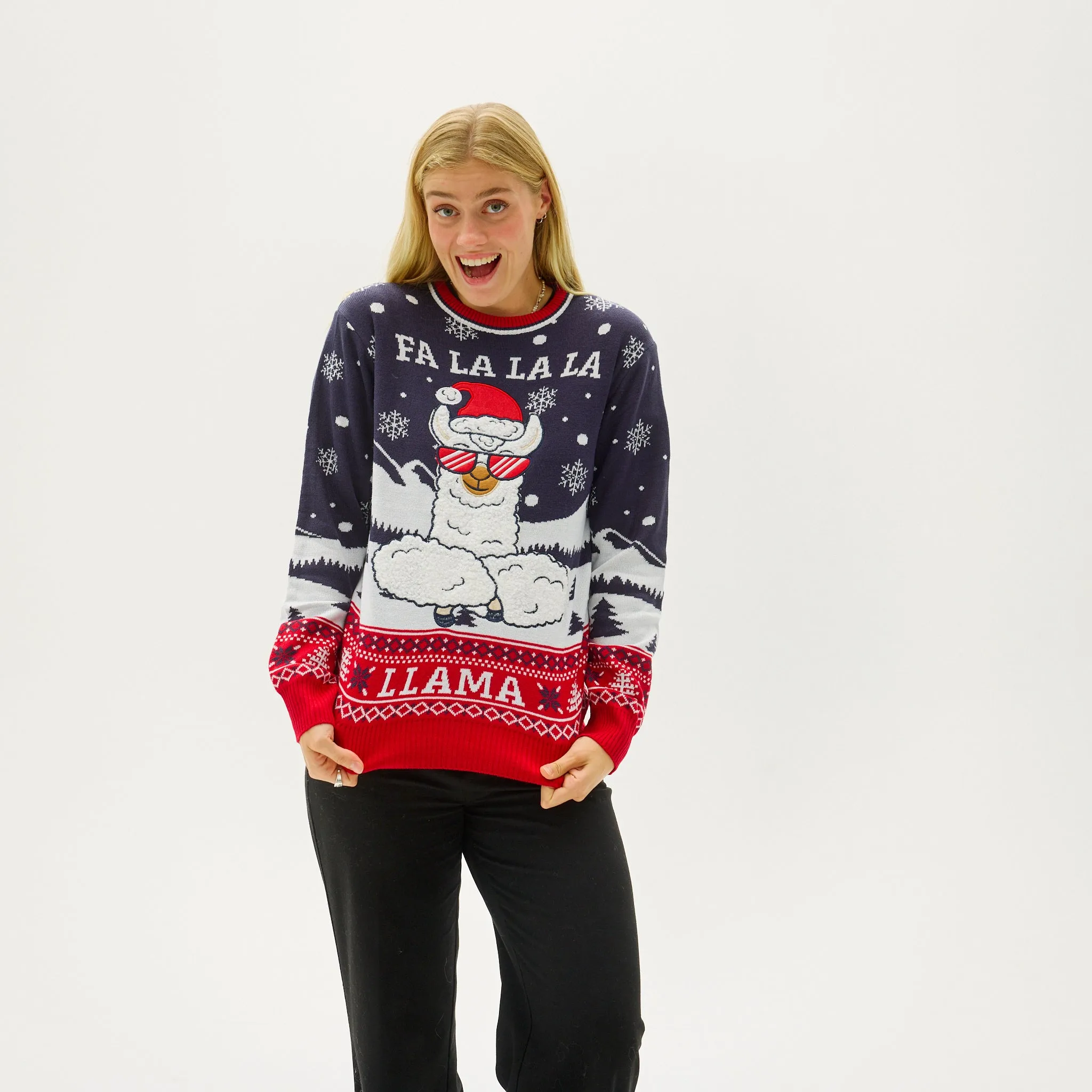 Fa La La La Llama Sweater - Dame