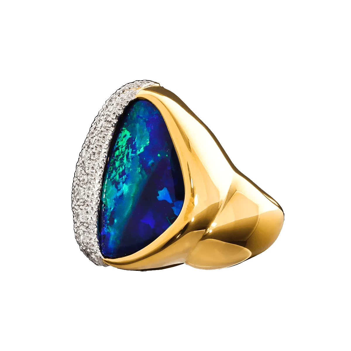 Forever Mine Opal & Diamond Ring