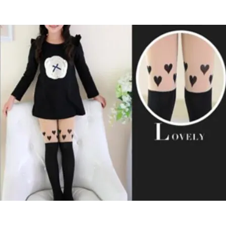 Girls Cartoon Design Fashion Tights