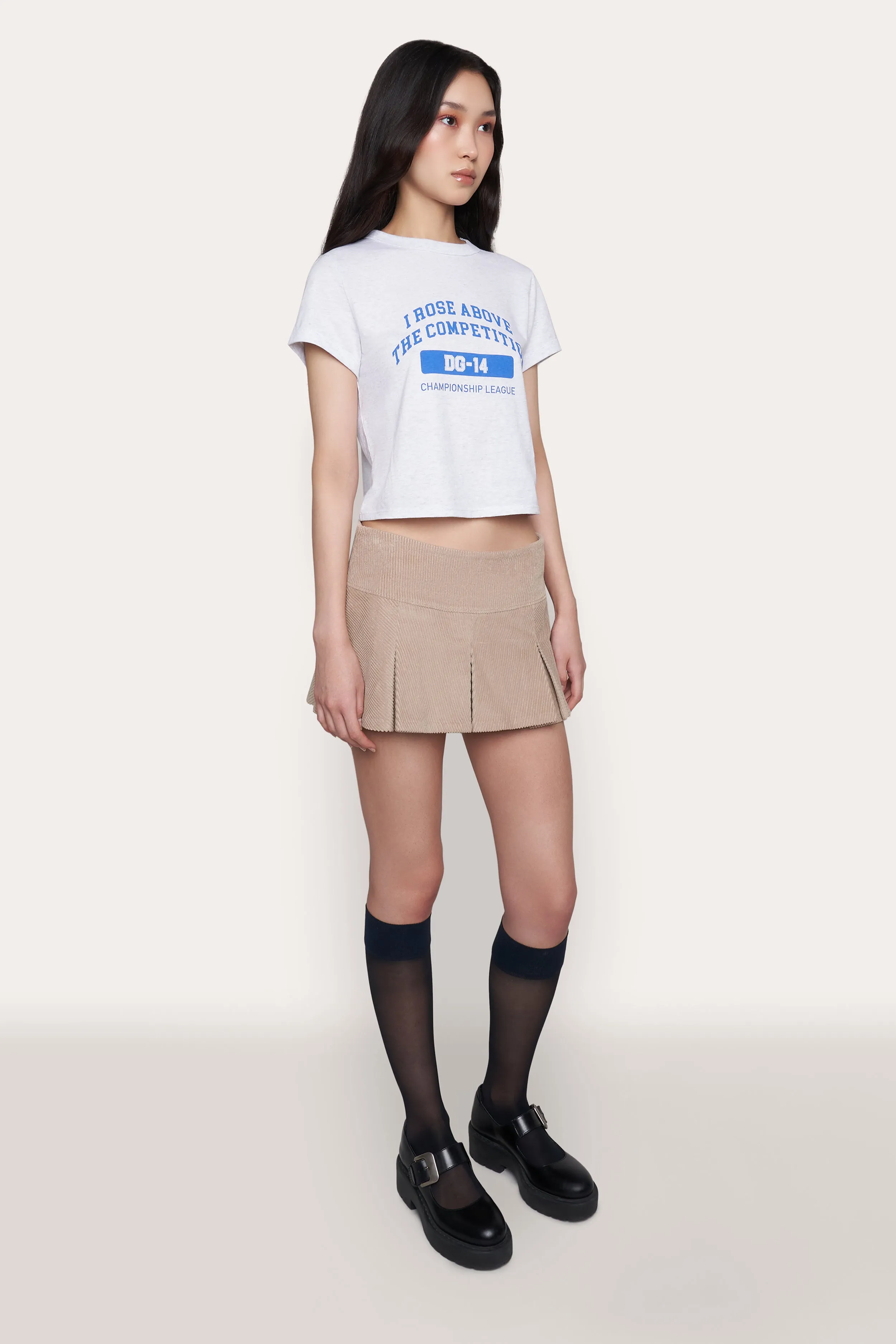 Guizio X Champion Corduroy Skirt