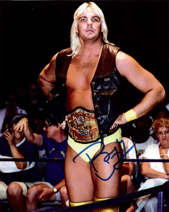 Highspots - Barry Windham "US Champion" Hand Signed 8x10 *inc COA*