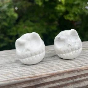 Howlite Jack Skull Head