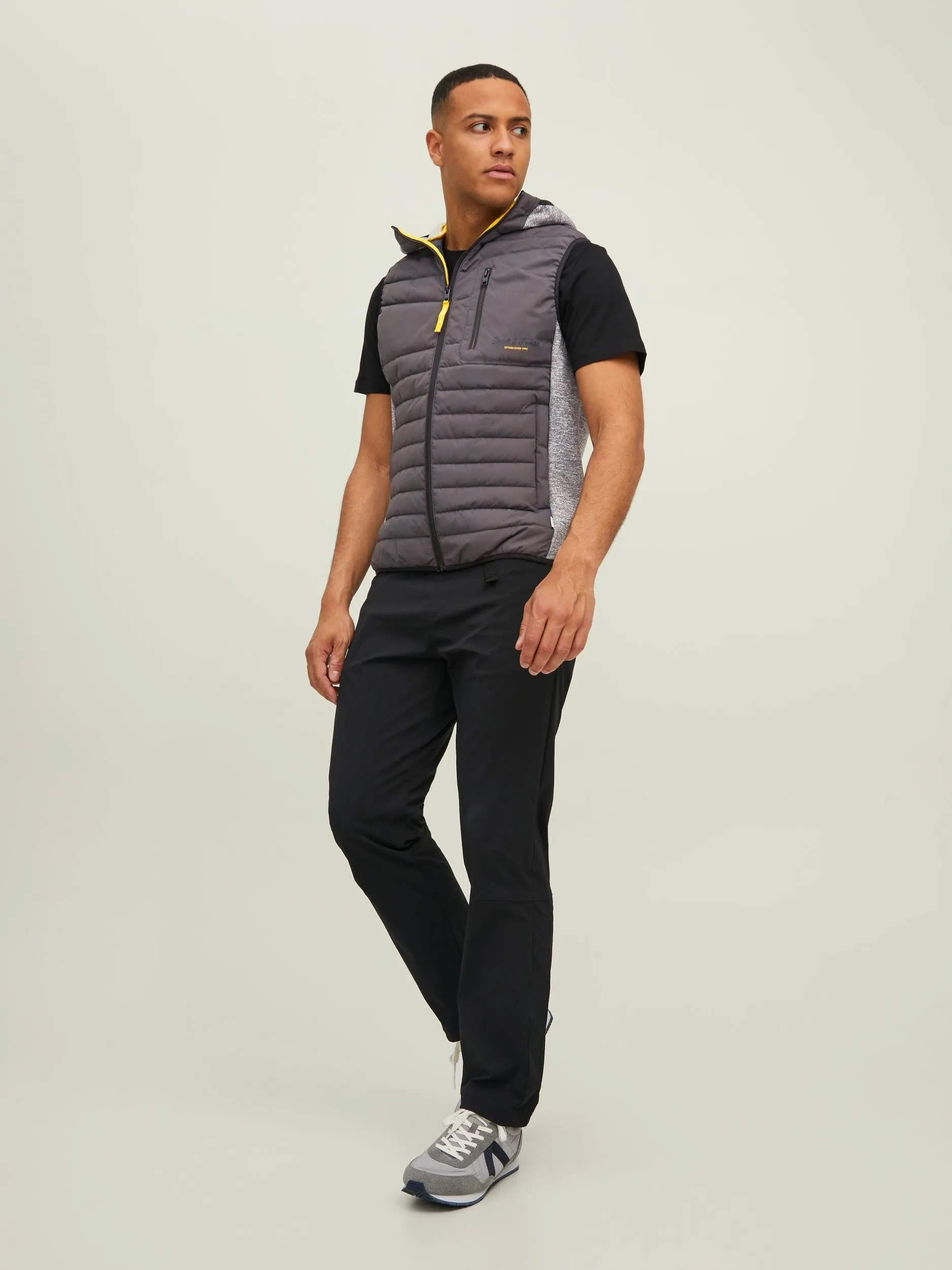 Jack & Jones JCOBERG Bodywarmer -ASPHALT