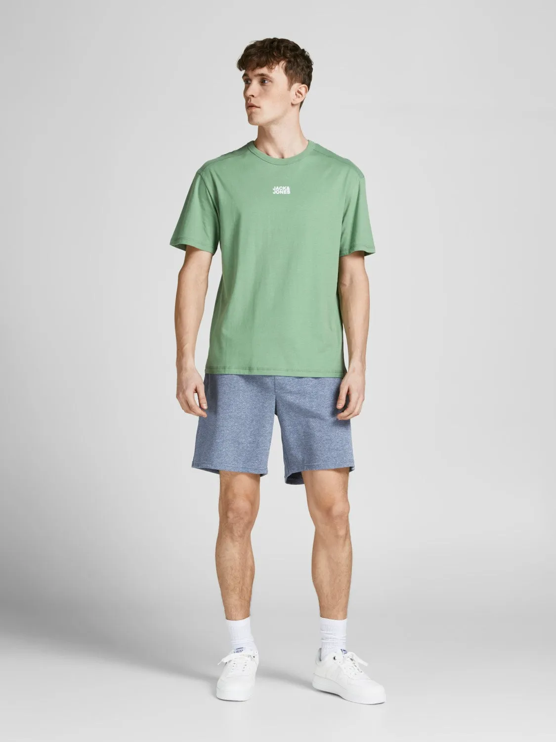 Jack & Jones Mens Sweat Jog Shorts 'Jji Tons'