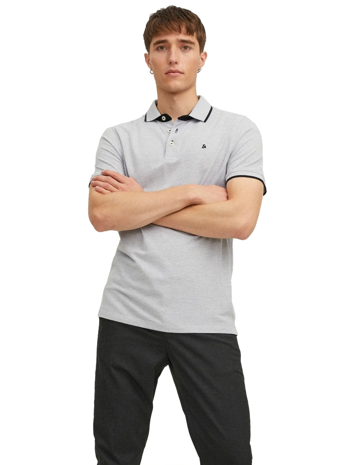 Jack & Jones 'Paulos' Pique Polo T-Shirt