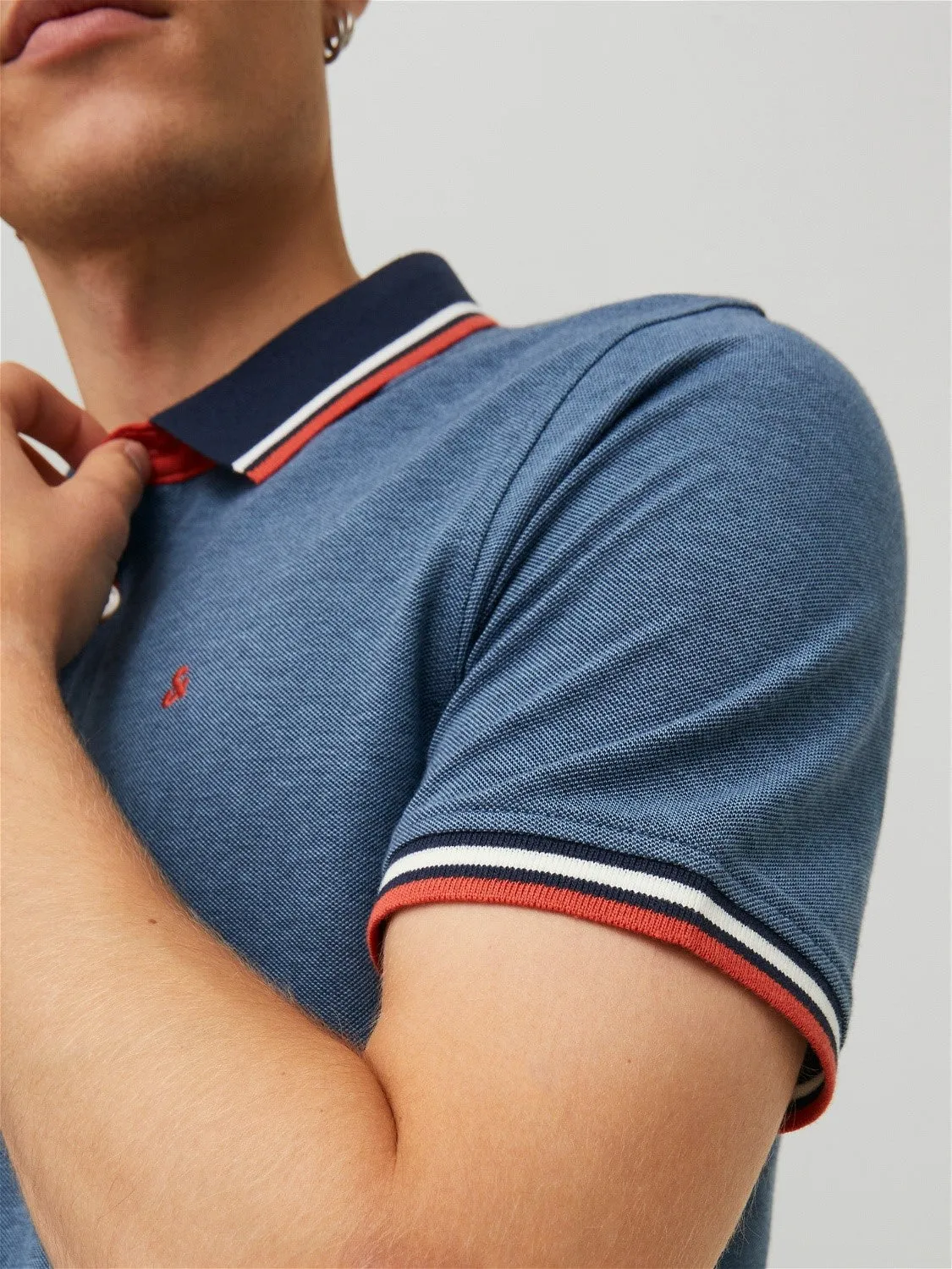 Jack & Jones 'Paulos' Pique Polo T-Shirt