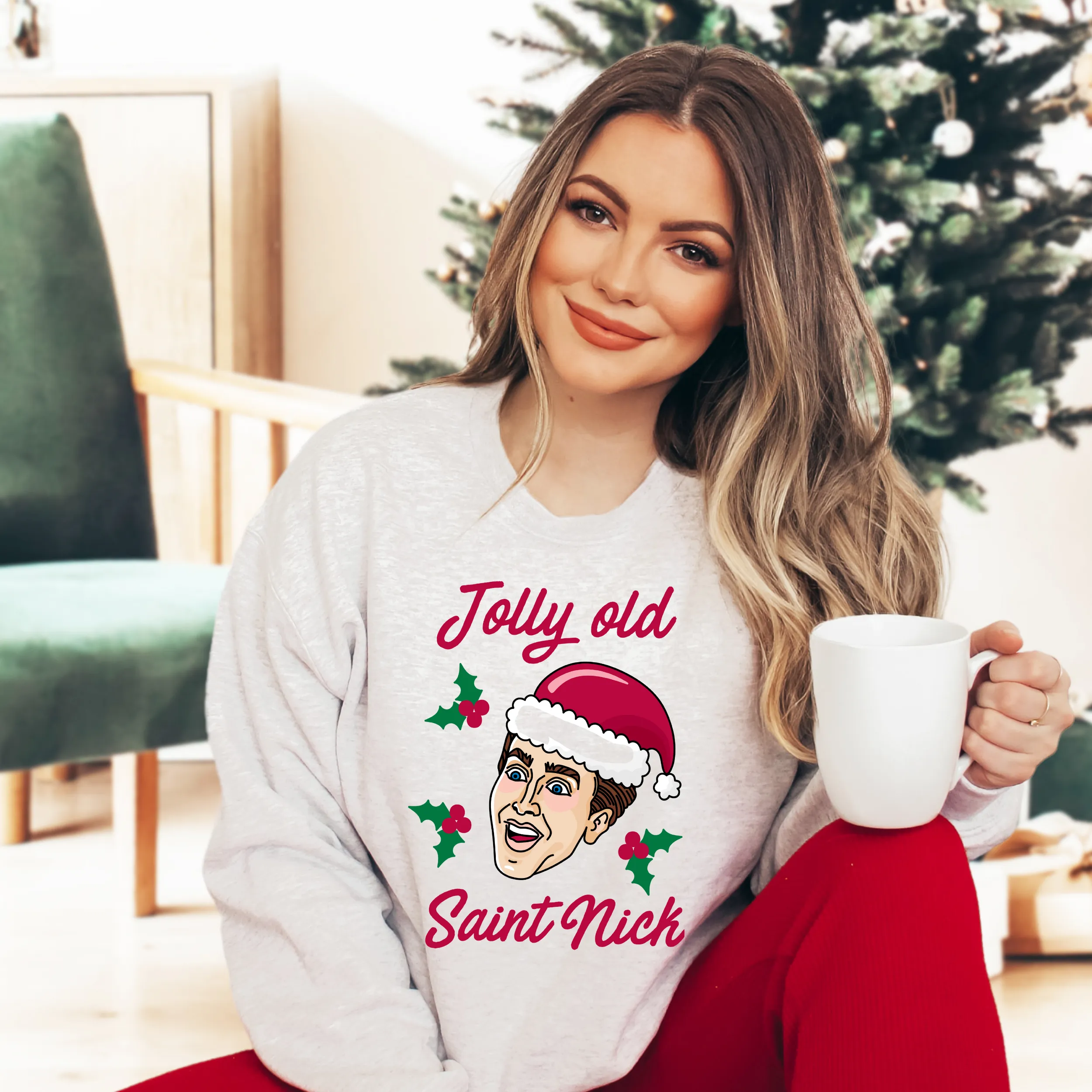 Jolly Old Saint Nick Sweatshirt