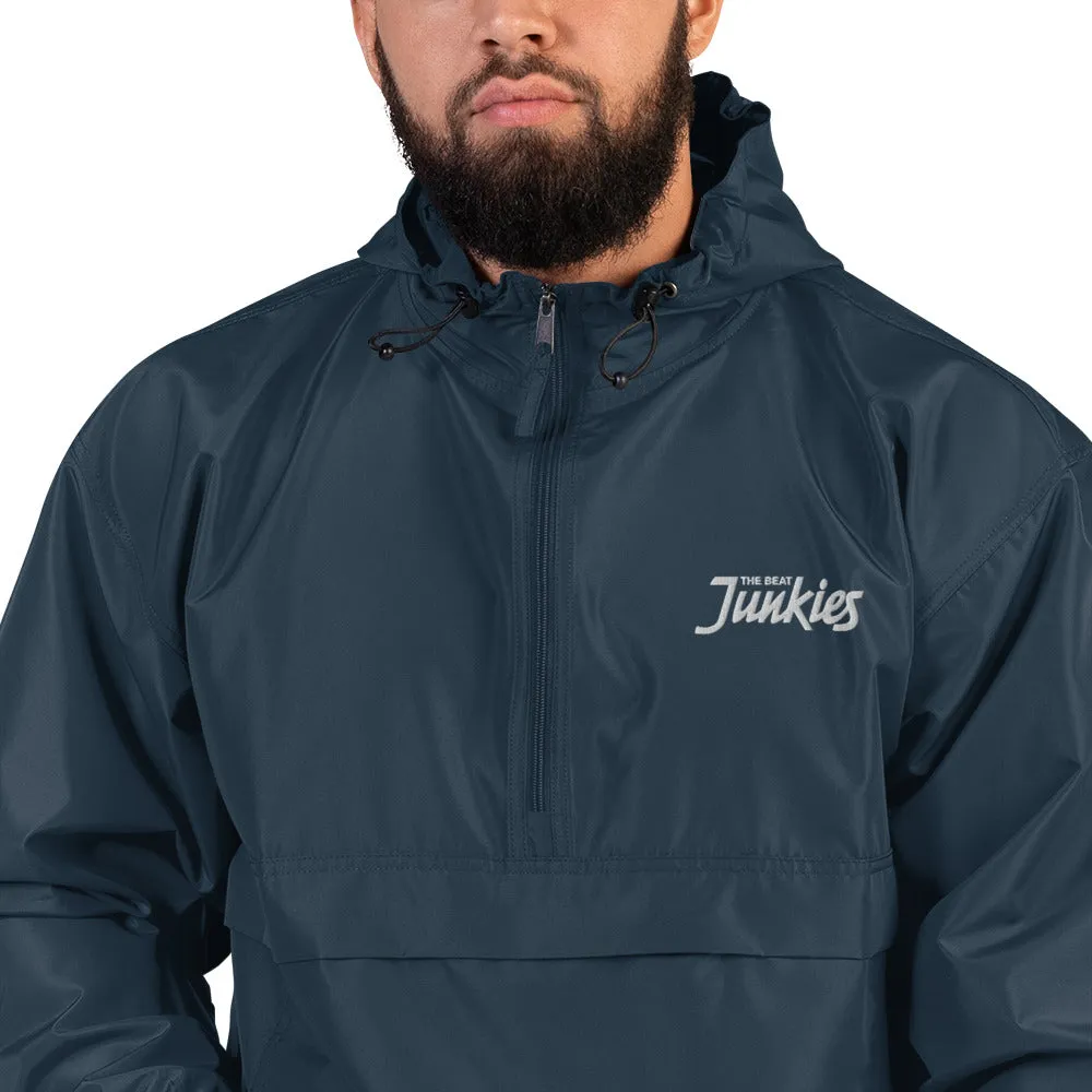 Junkies Embroidered Champion Packable Jacket