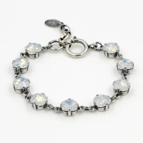 La Vie Parisienne White Opal Bracelet in Silver