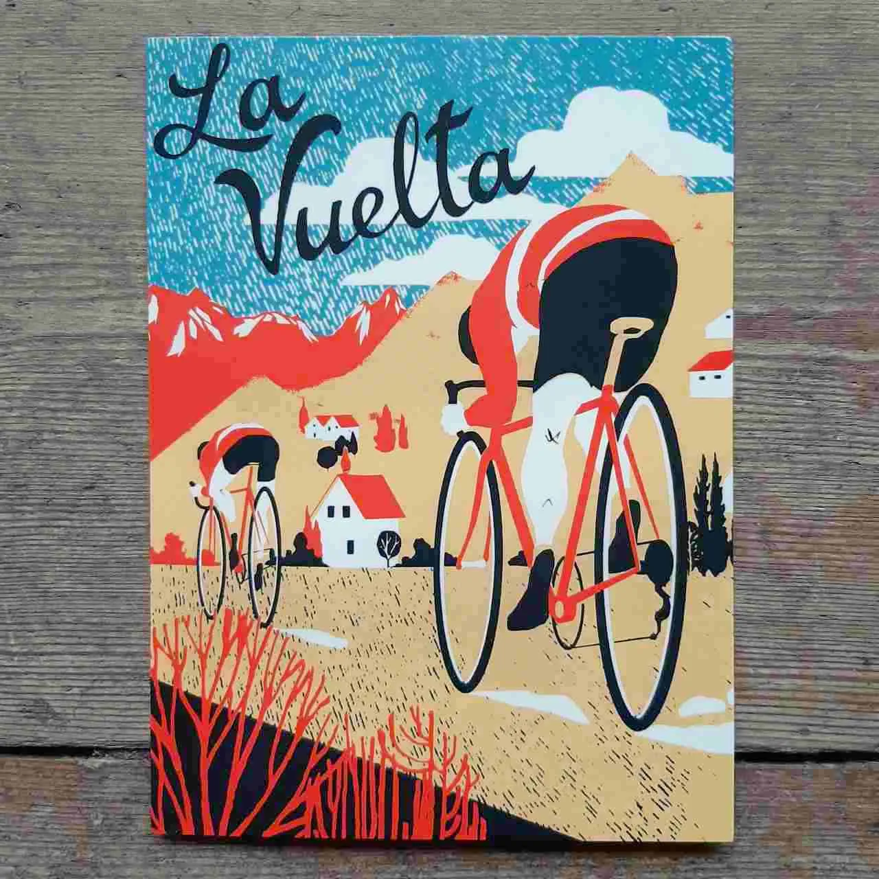 La Vuelta - Greeting card