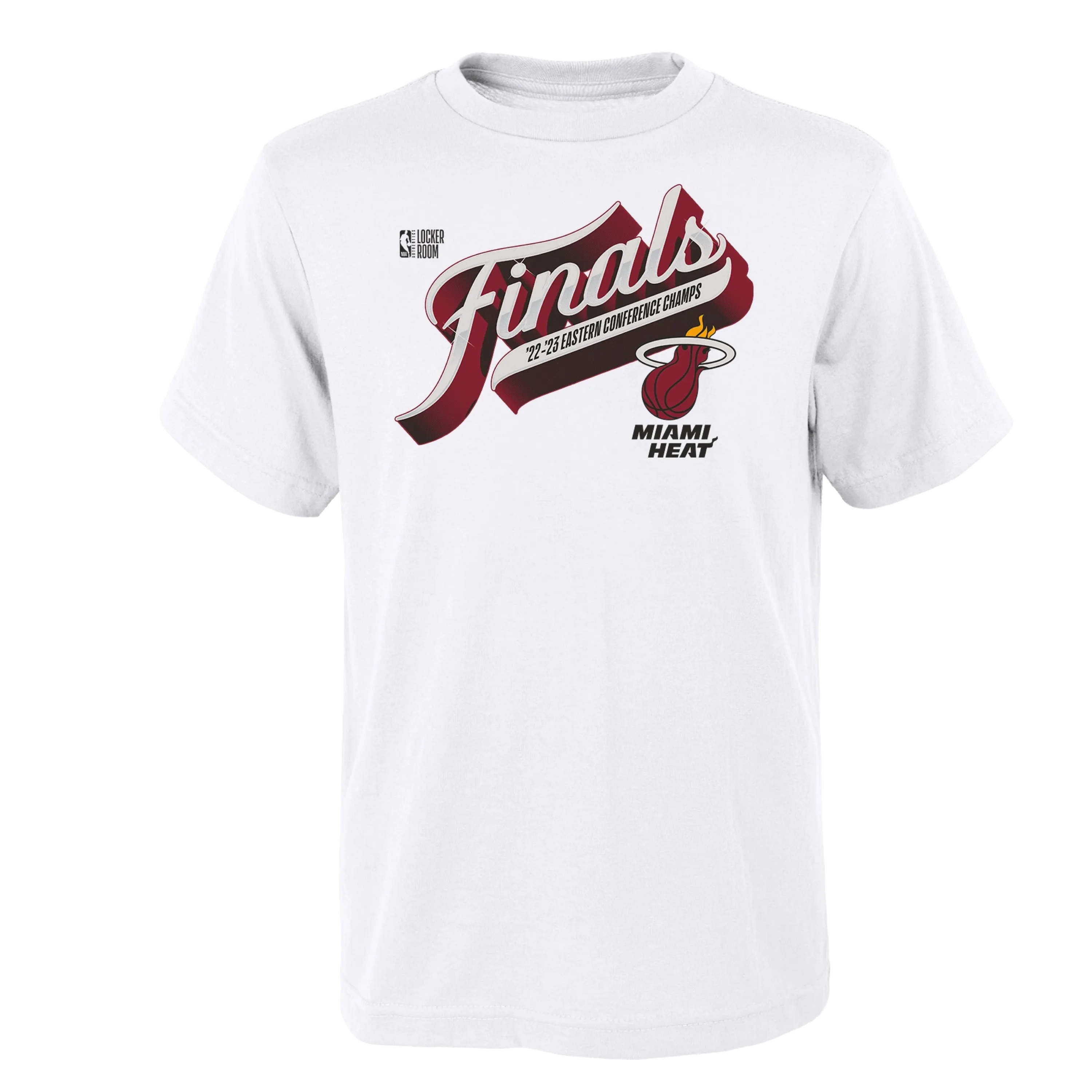 Miami HEAT 2023 Eastern Conference Champion Locker Room Youth Tee