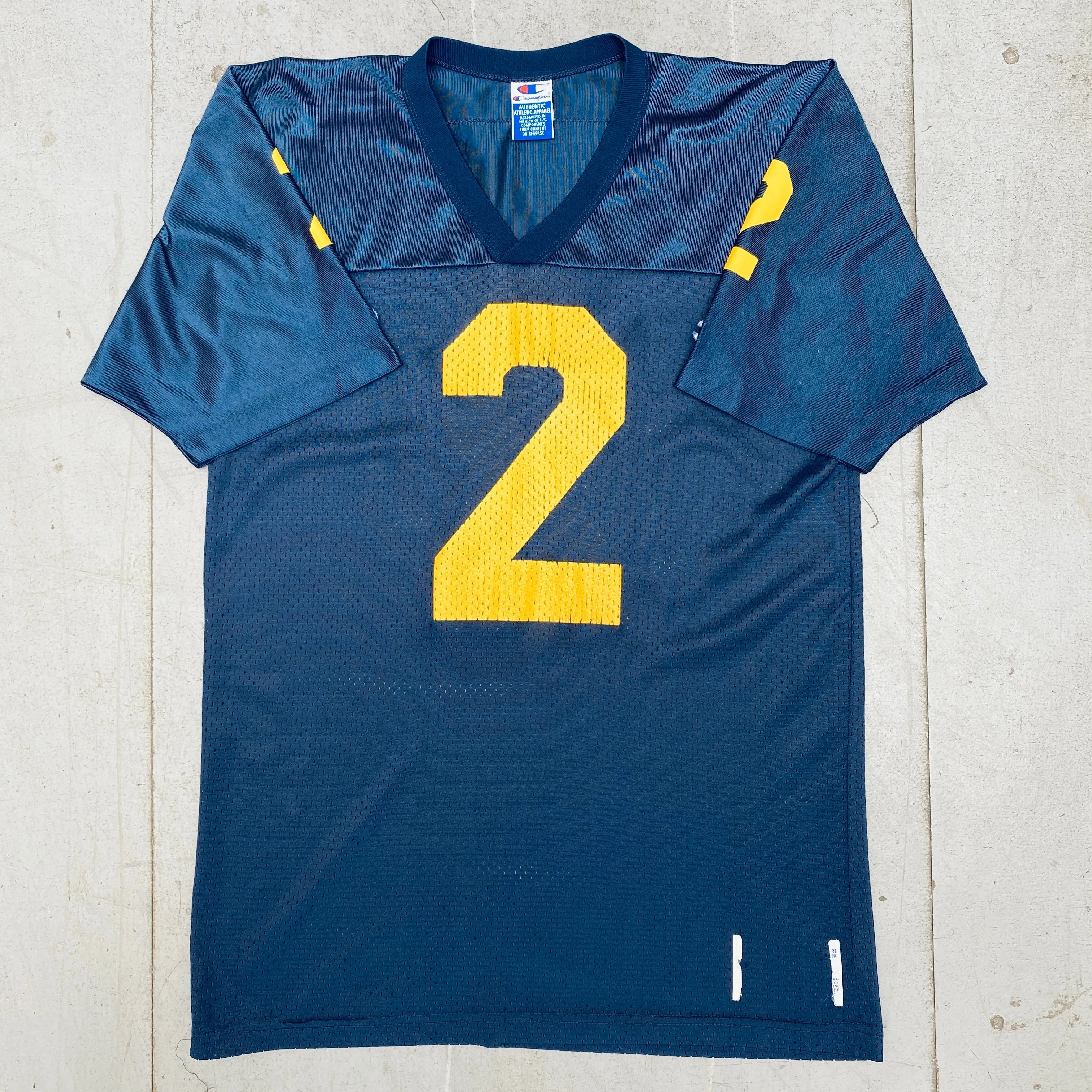 Michigan Wolverines: No. 2 Charles Woodson Champion Jersey (S/M)