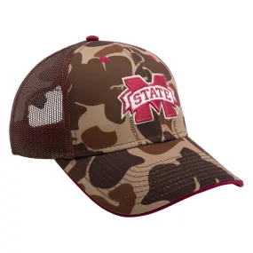 Mississippi State Old School Camo Cap