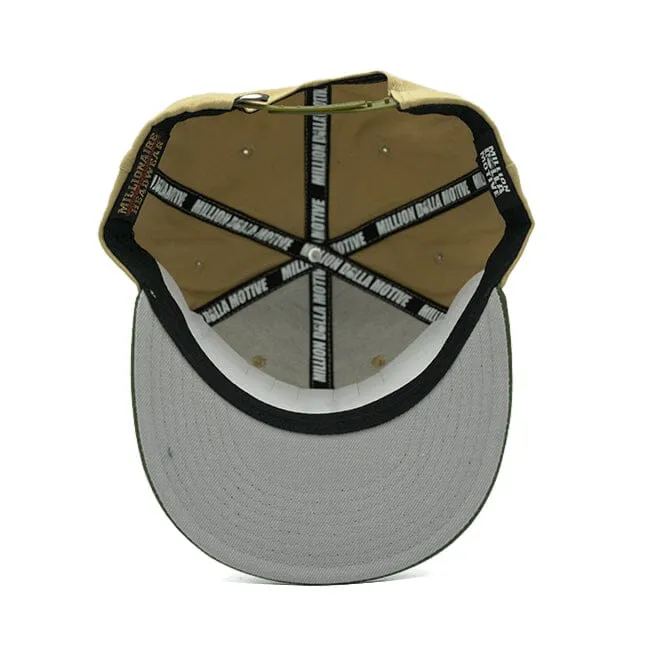 M$M - Khaki Snapback Cap