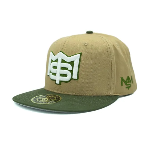 M$M - Khaki Snapback Cap