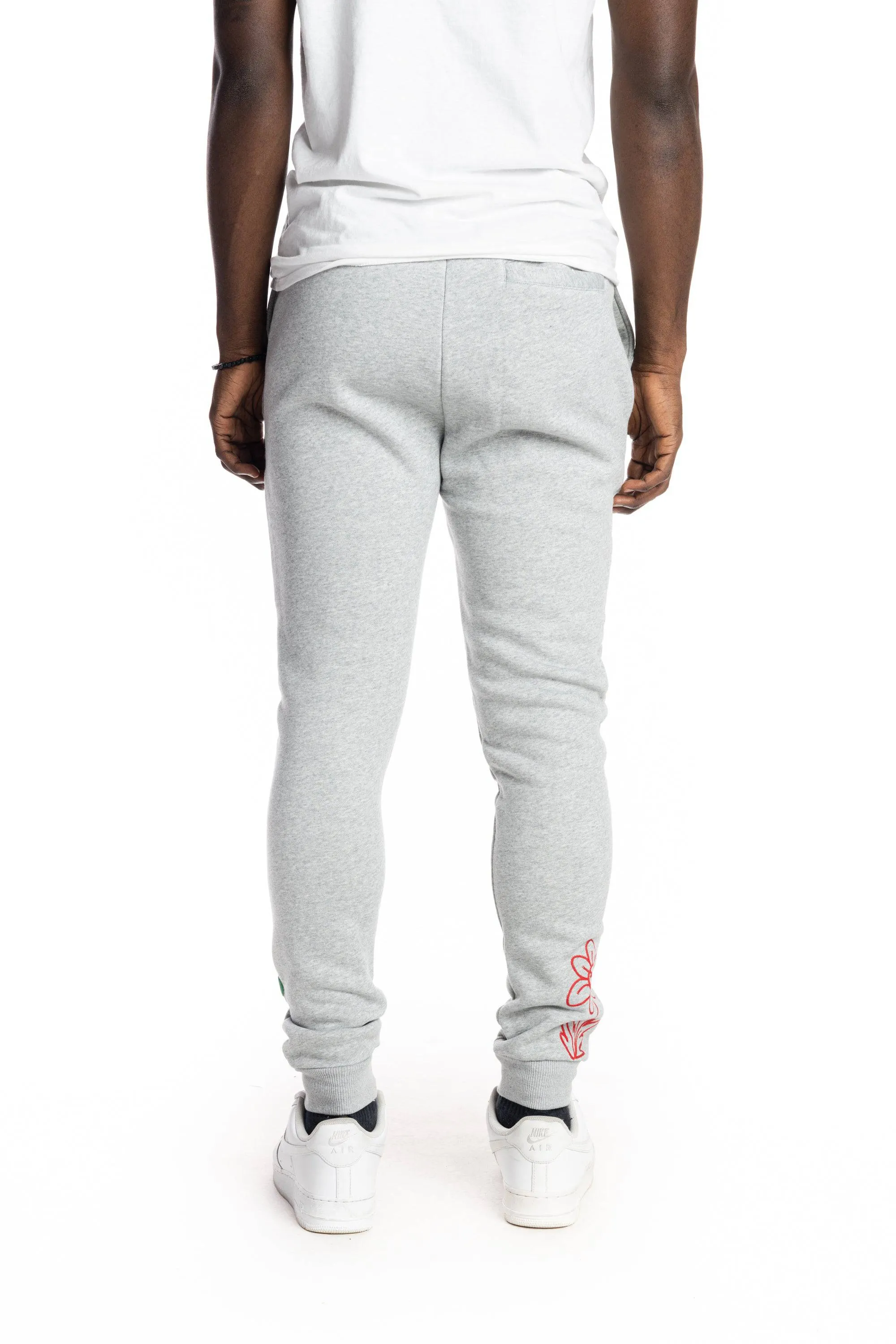 Multicolor Fashion Jogger - Heather Grey