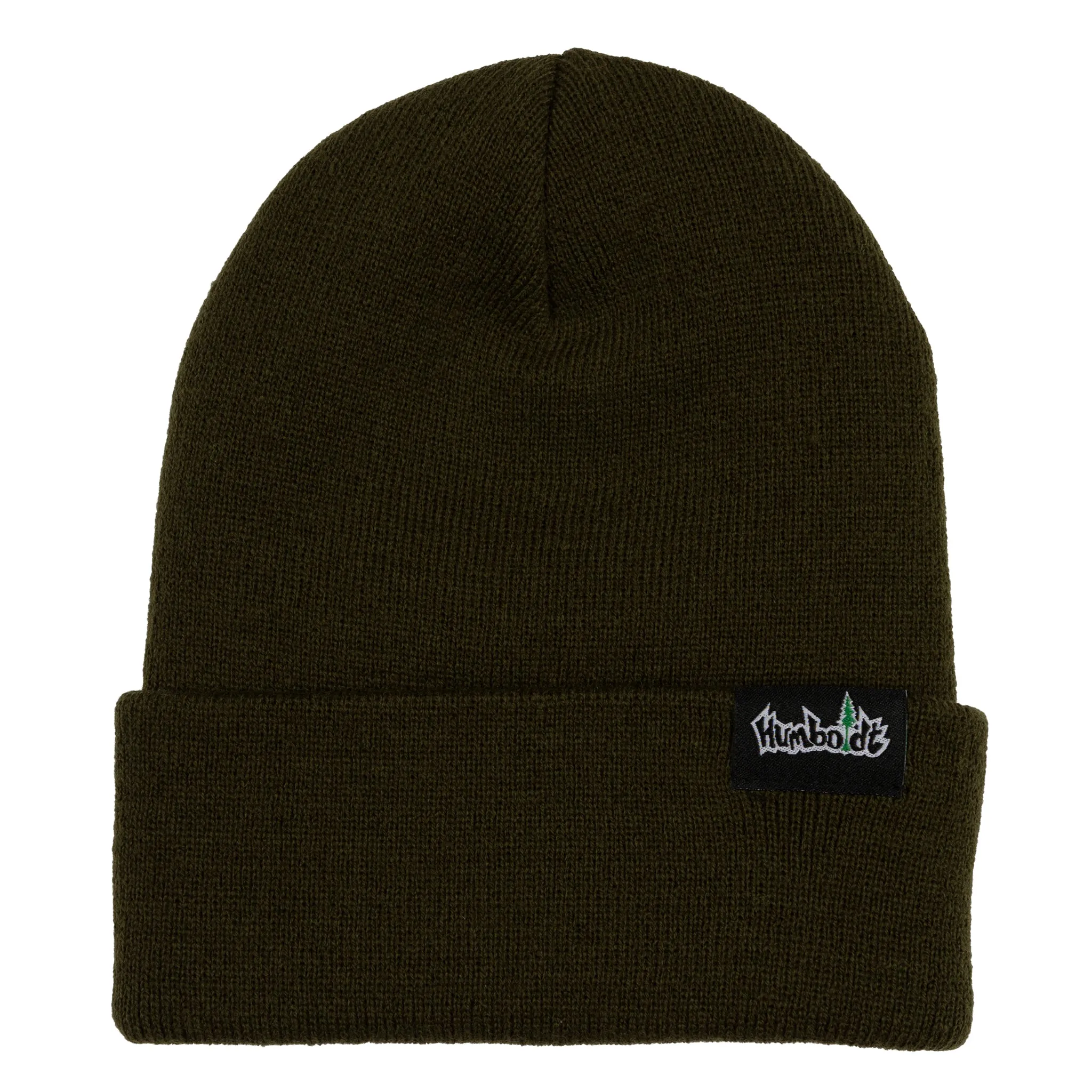 Old English Foldup Beanie BLK-WHT