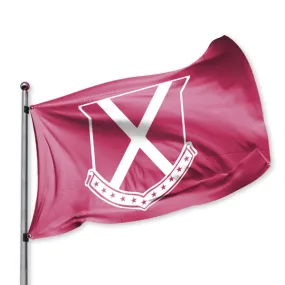 Old Row Crest Tailgate Flag (Crimson)