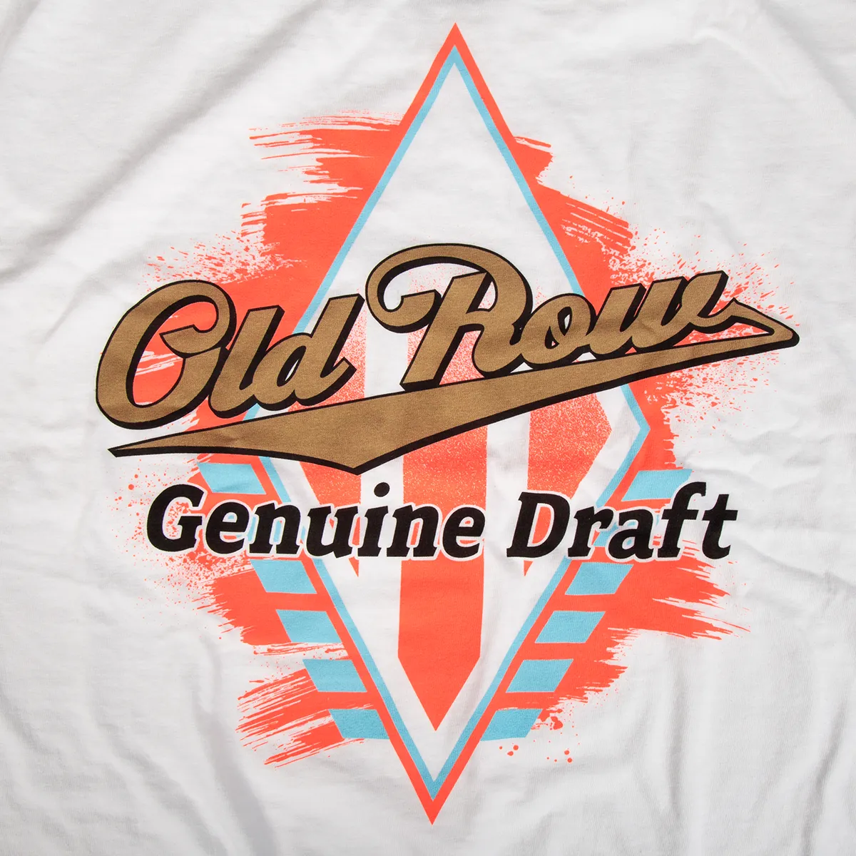 Old Row Genuine Draft Neon Pocket Tee