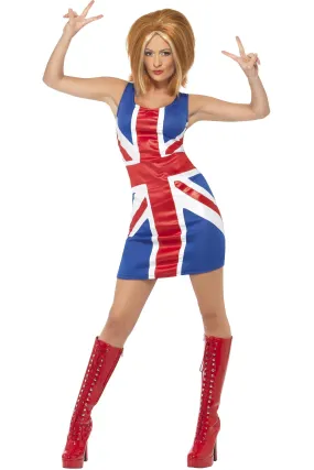 Power 90s Icon Costume Union Jack