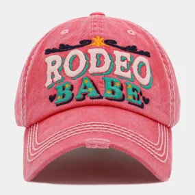 RODEO BABE Vintage Baseball Cap-M H W ACCESSORIES