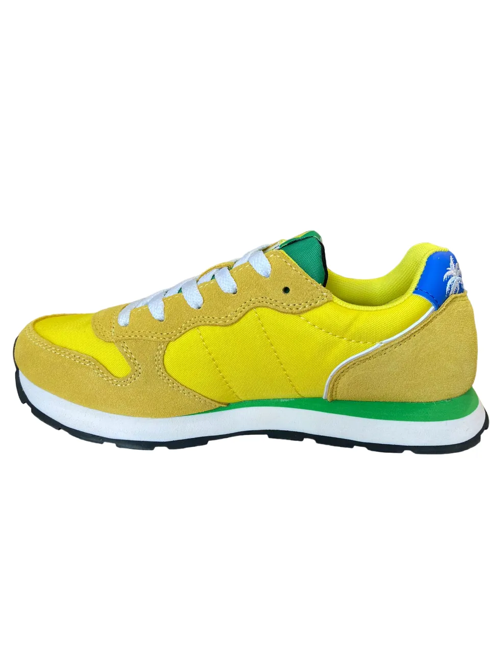 Sun68 Tom Word Tour Teen Z33305T 23 yellow boys' sneakers