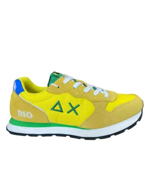 Sun68 Tom Word Tour Teen Z33305T 23 yellow boys' sneakers