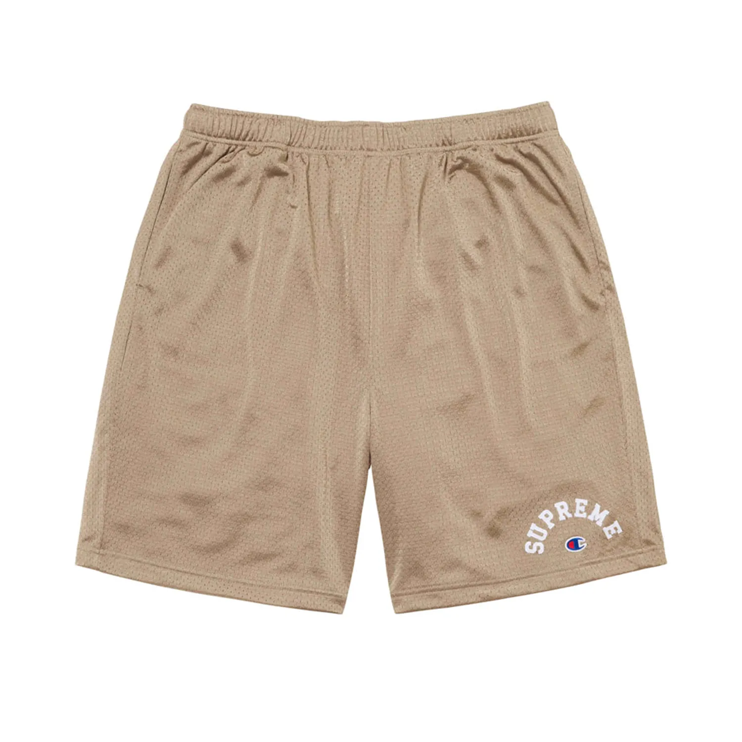 Supreme Champion Mesh Short Tan