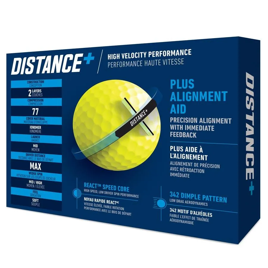 TaylorMade Distance  Golf Balls '21 - Dozen