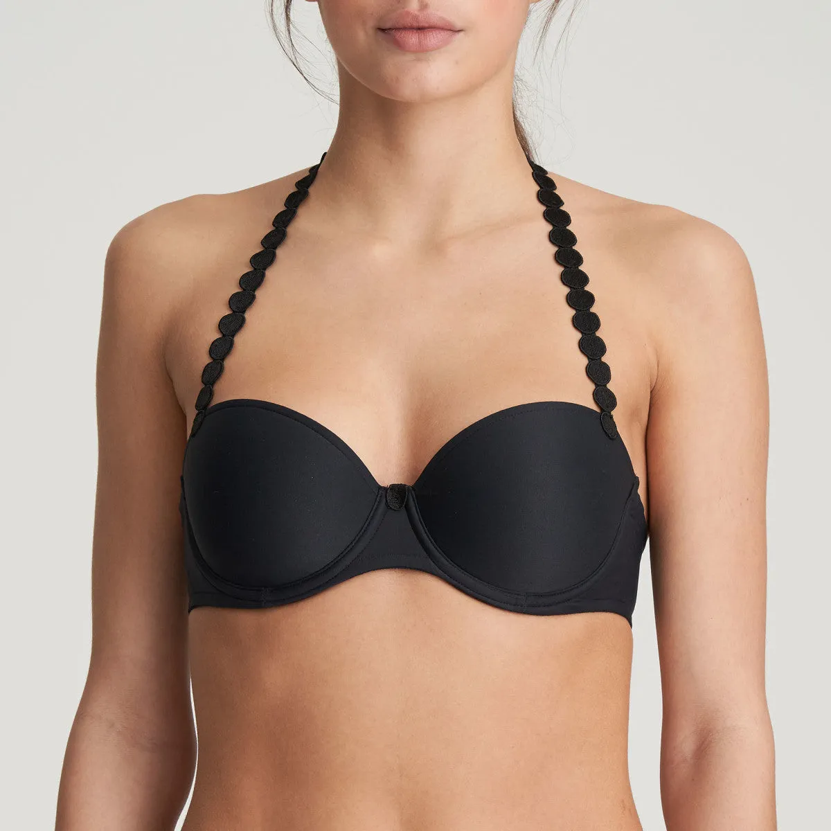 Tom Balcony Bra | Charcoal