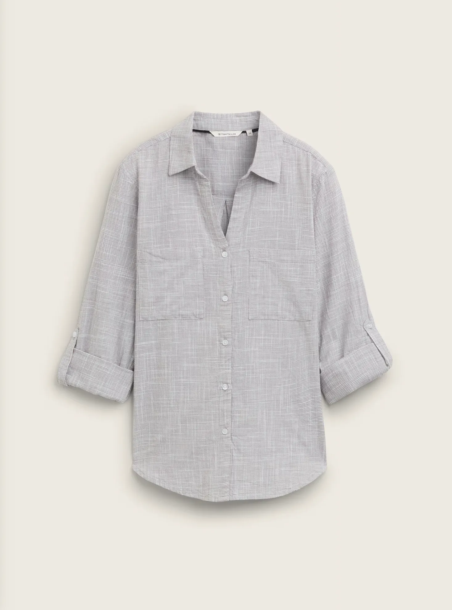 Tom Tailor Blouse in Grey