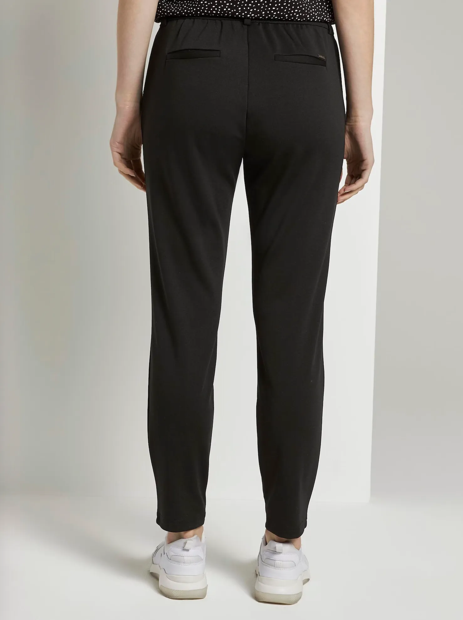 Tom Tailor Relaxed-fit Trousers in Black